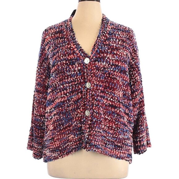 Marc New York Confetti Cardigan Sweater